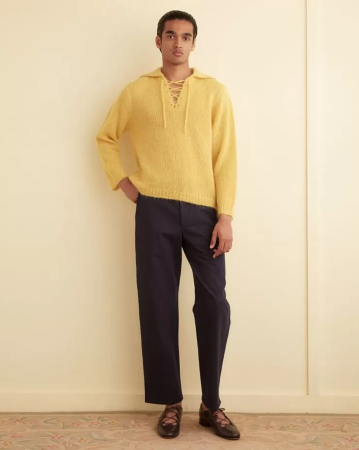 Outlet BODE Alpine Pullover Yellow