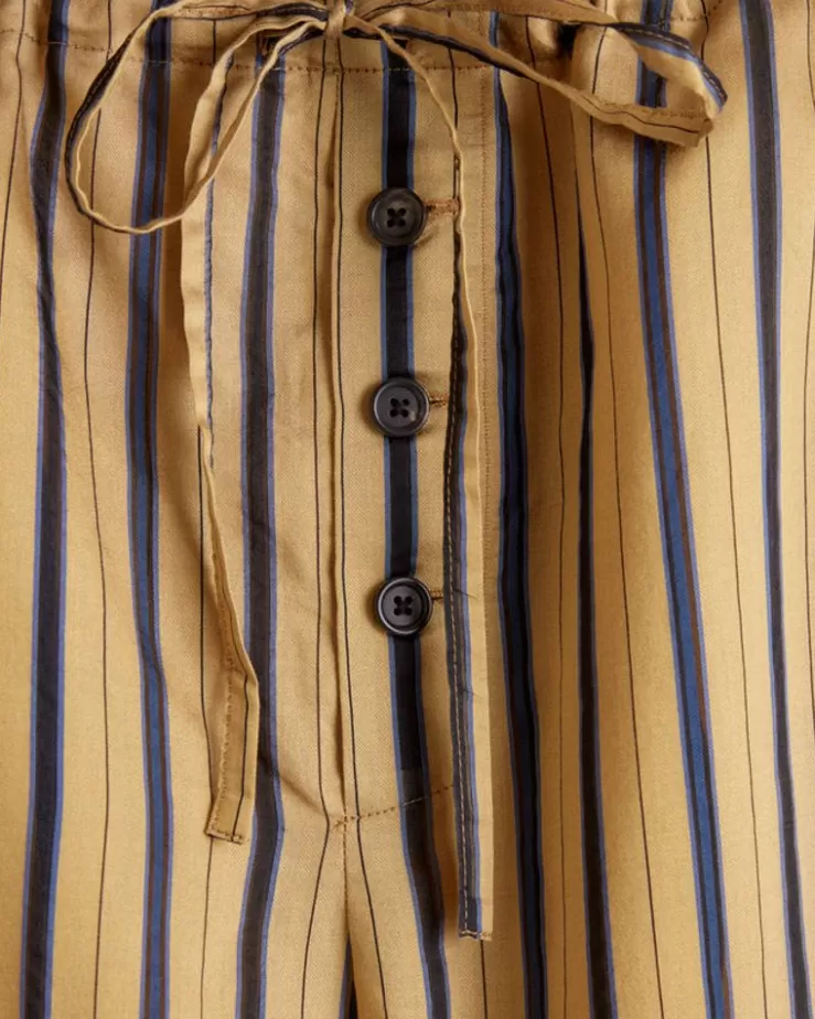 Online BODE Alumni Stripe Pajama Pants Yellow