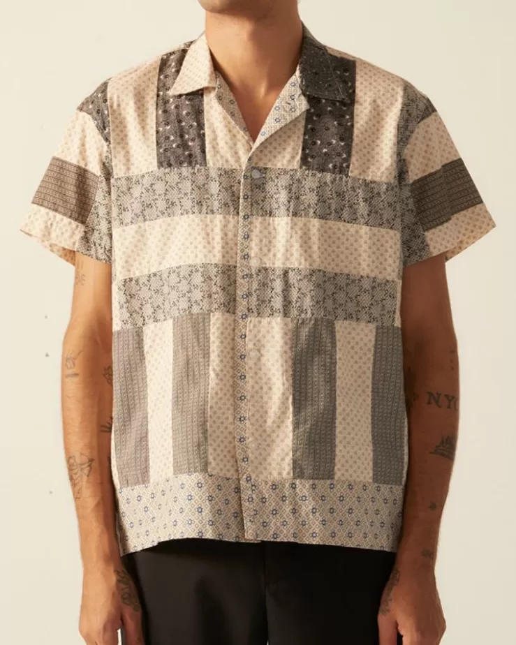 New BODE Bar Quilt Short Sleeve Shirt