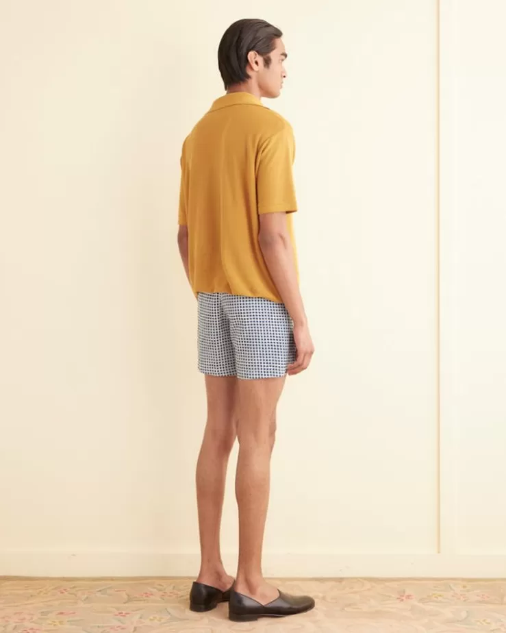 Fashion BODE Boxy Polo Mustard