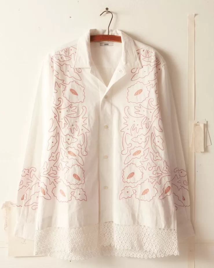 Flash Sale BODE Braided Couching Long Sleeve Shirt
