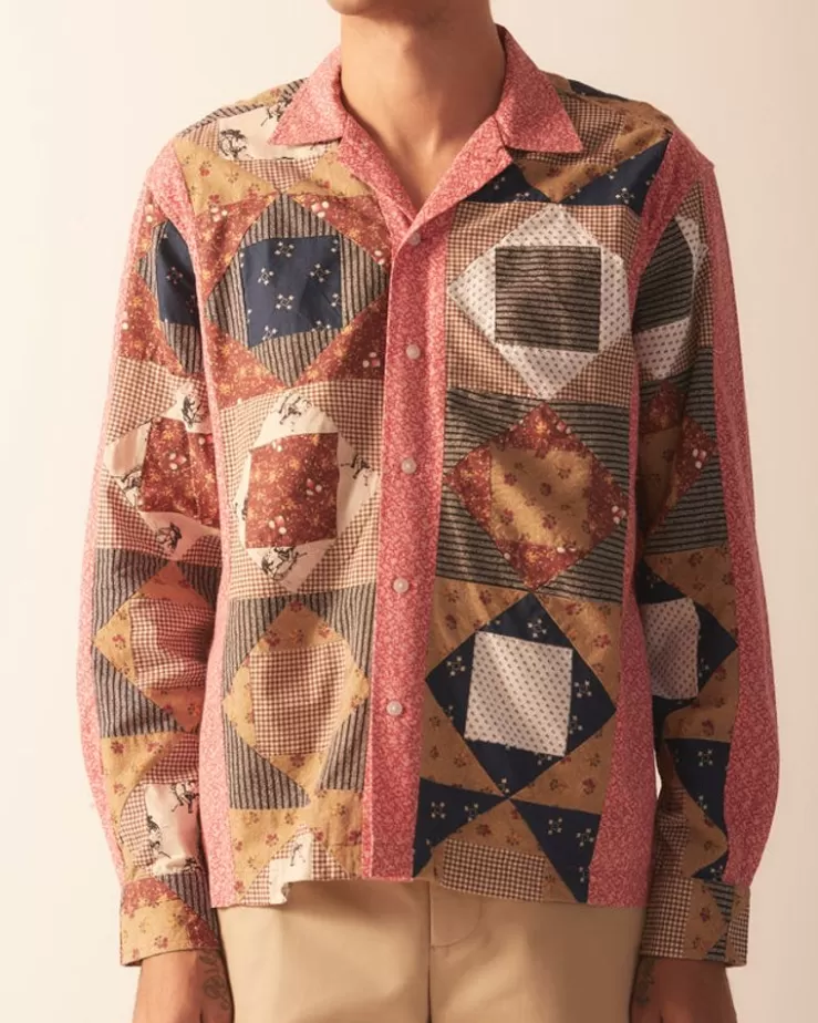 Online BODE Calico This And That Long Sleeve Shirt