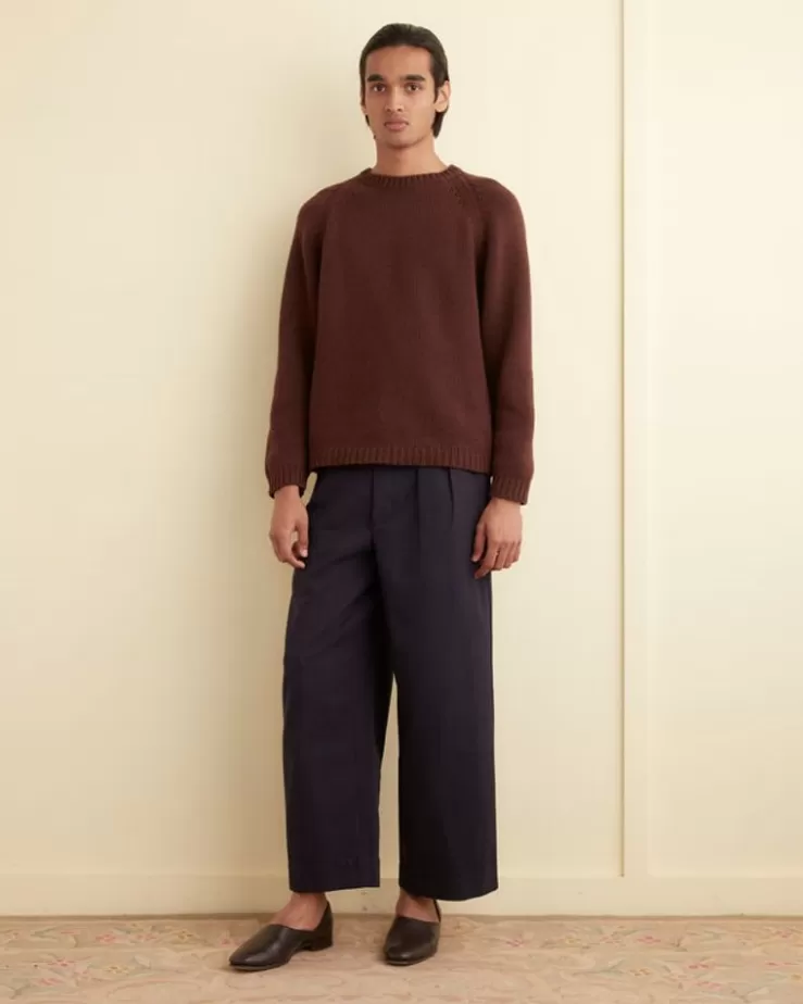 Discount BODE Cashmere Crewneck - Cinnabar