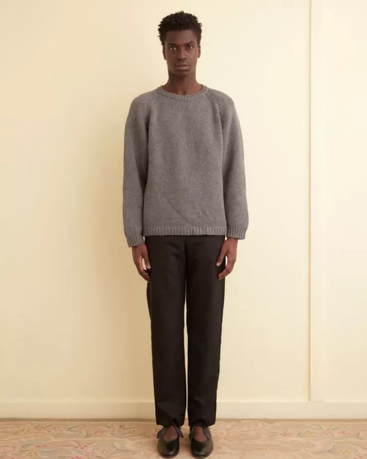 Hot BODE Cashmere Crewneck - Grey