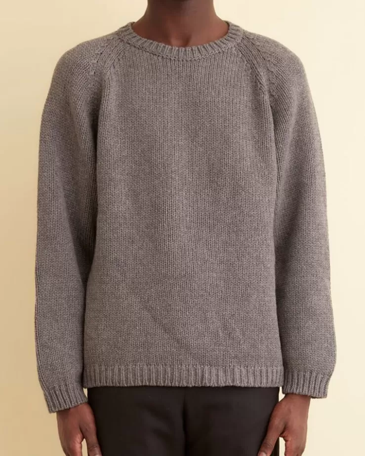Hot BODE Cashmere Crewneck - Grey