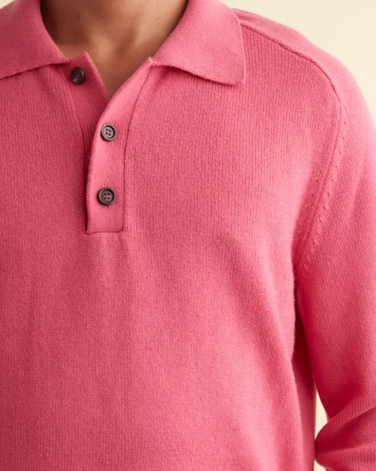 New BODE Cashmere Polo - Pink