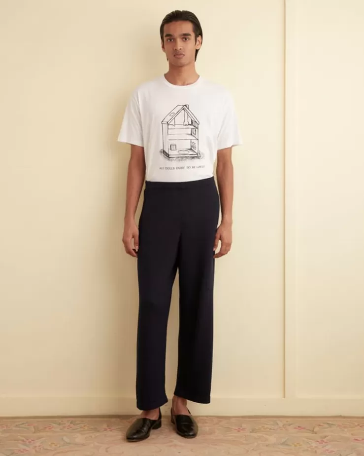 Flash Sale BODE Crepe Joggers Blue