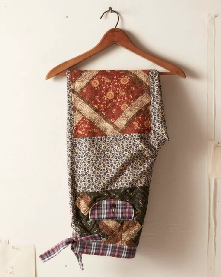 Fashion BODE Criss Cross Quilt Trousers