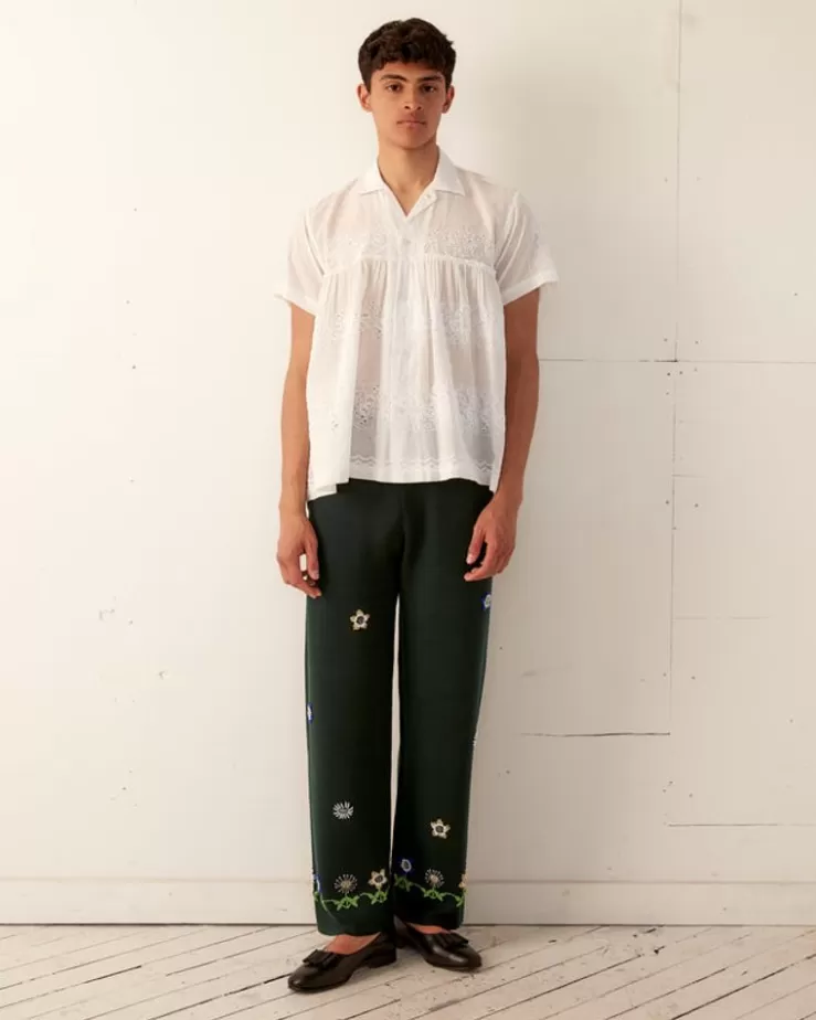 Discount BODE Daisy Garden Joggers - Green