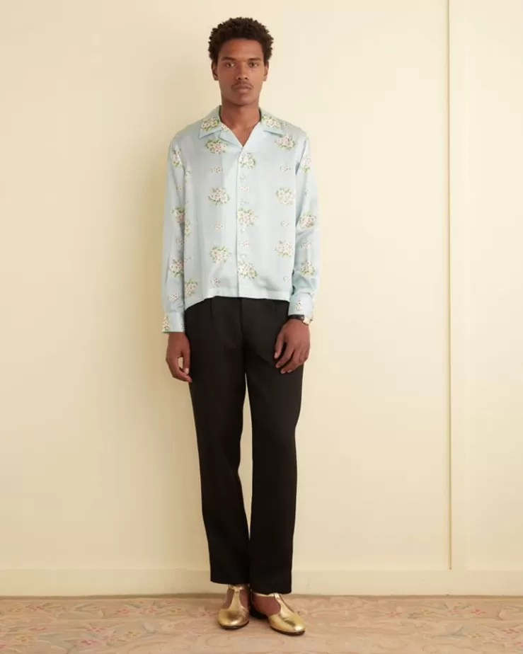 Online BODE Daisy Shirt Blue