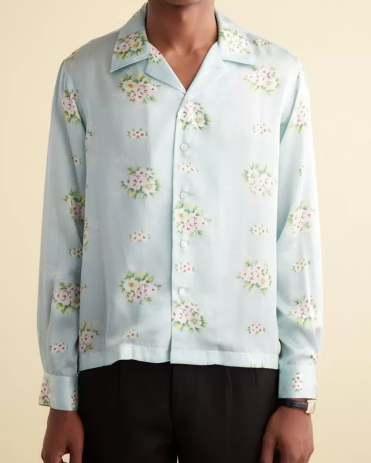 Online BODE Daisy Shirt Blue