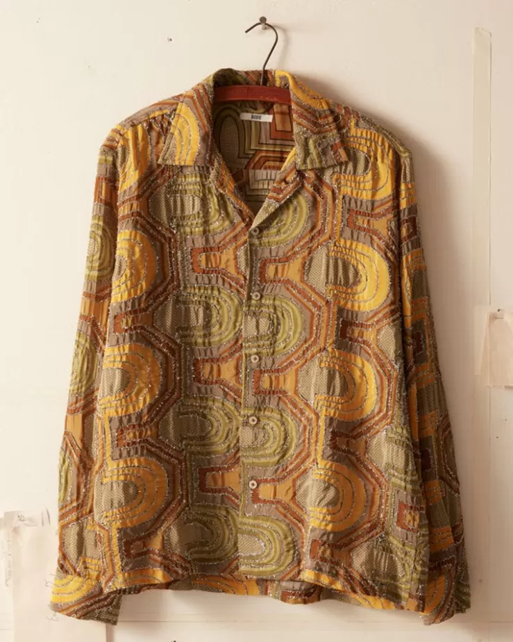 New BODE Disco Tinsel Long Sleeve Shirt