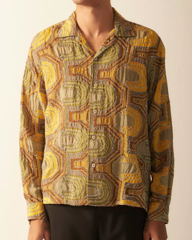 New BODE Disco Tinsel Long Sleeve Shirt