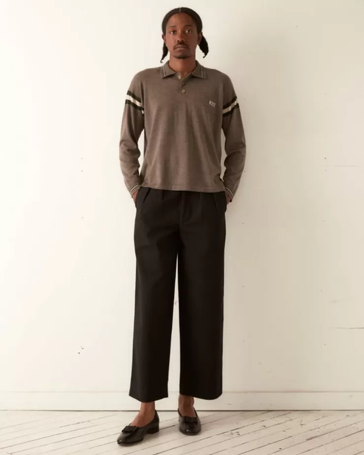 Flash Sale BODE Duotone Stripe Cycling Polo - Grey