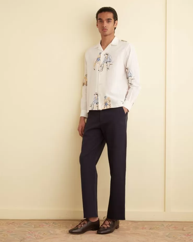 Online BODE Embroidered Buckaroo Long Sleeve Shirt