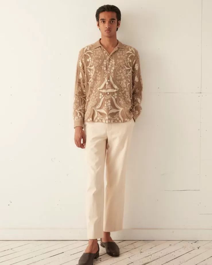 Flash Sale BODE Filet Filigree Long Sleeve Shirt