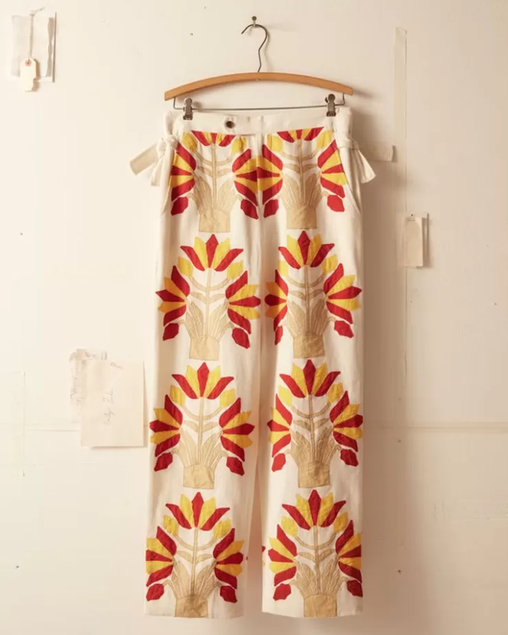 Online BODE Foliage Applique Trousers