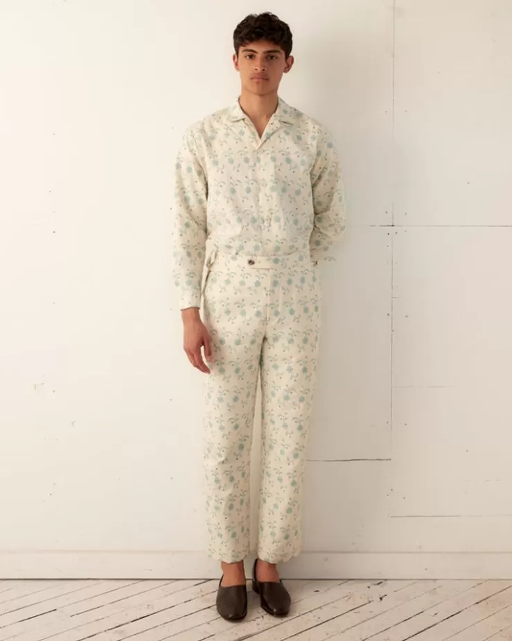 Shop BODE Forget-Me-Not Trousers