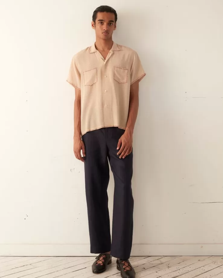 Online BODE Knot Grid Short Sleeve Shirt