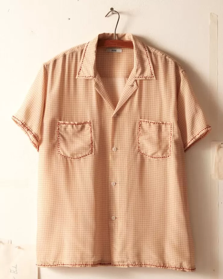 Online BODE Knot Grid Short Sleeve Shirt