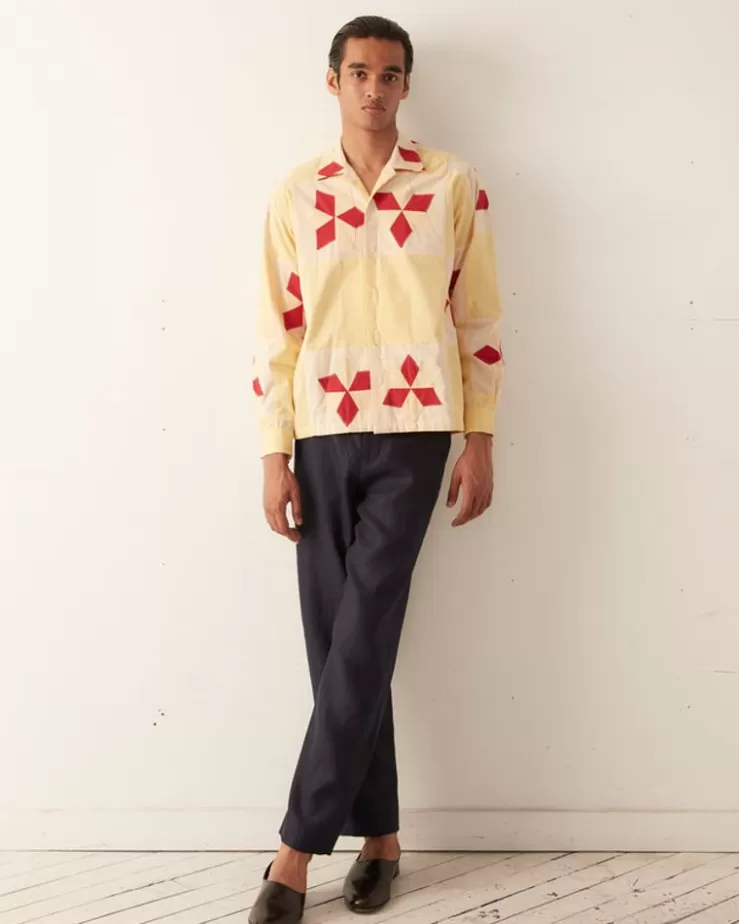 Online BODE Novel Star Quilt Long Sleeve Shirt