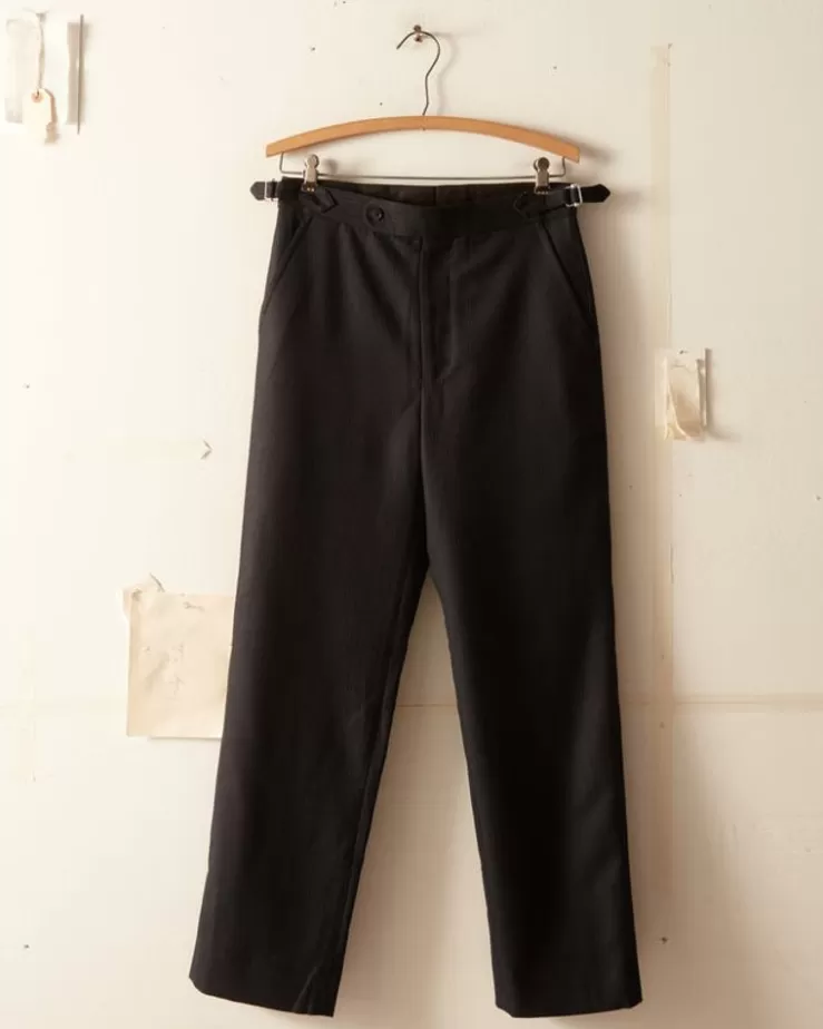 New BODE Pinstripe Navy Trousers - 28