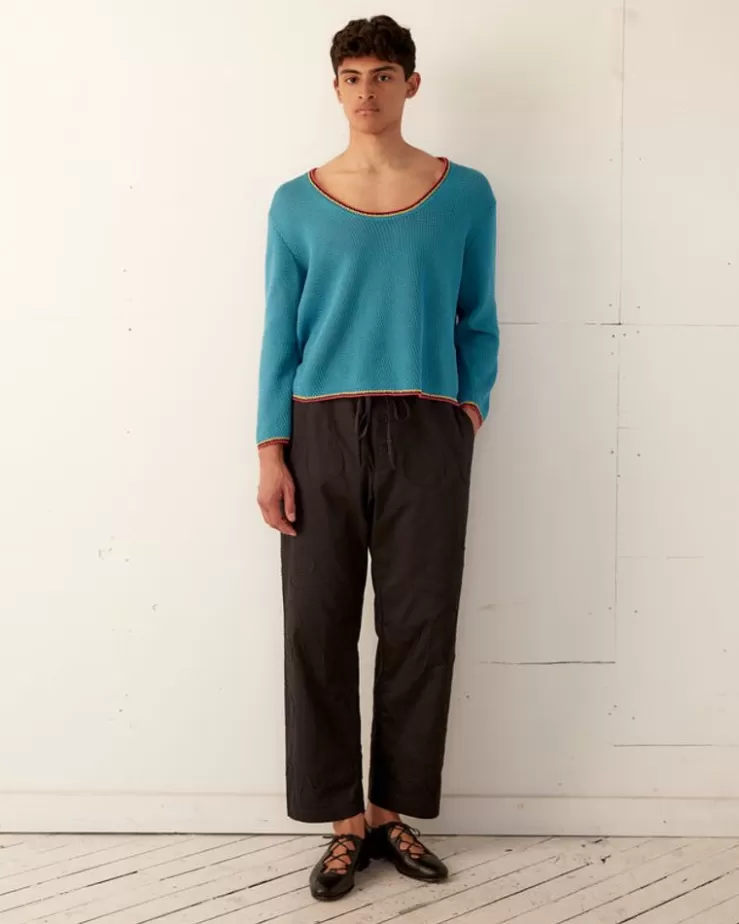 Flash Sale BODE Rickrack Pajama Pants - Black