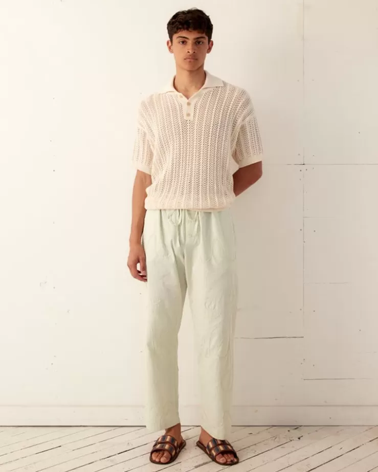 Sale BODE Rickrack Pajama Pants - Green
