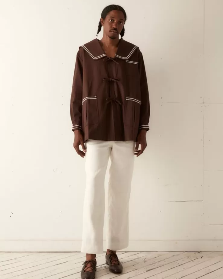Discount BODE Sailor Coat - Brown