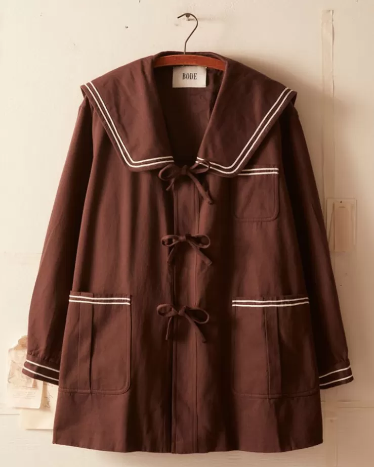 Discount BODE Sailor Coat - Brown