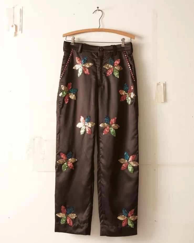 Best Sale BODE Sequined Pinwheel Trousers