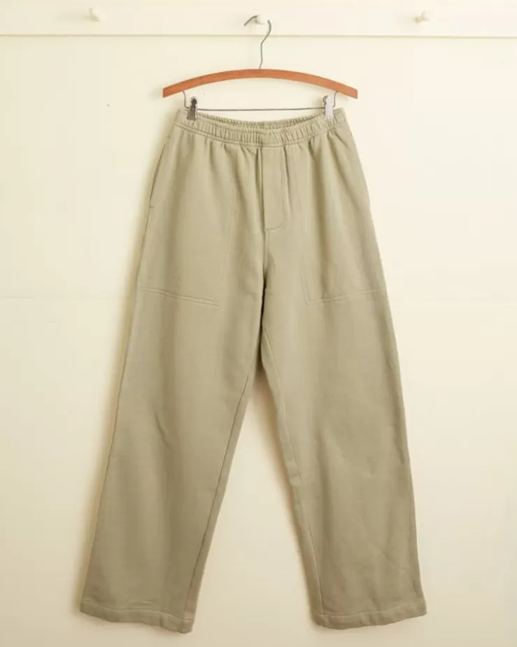 Shop BODE Solid Track Pant - Mint