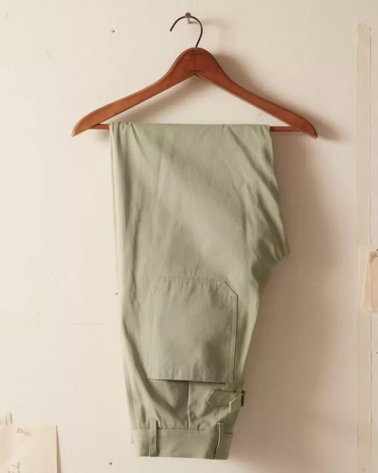 Shop BODE Standard Trousers - Mint