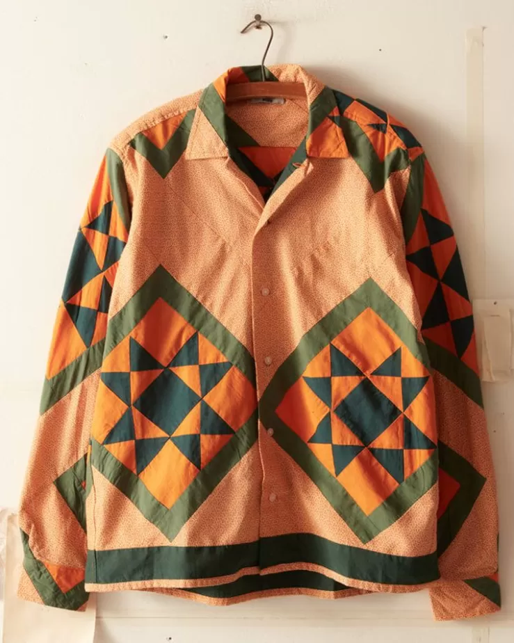 Hot BODE Star Quilt Long Sleeve Shirt