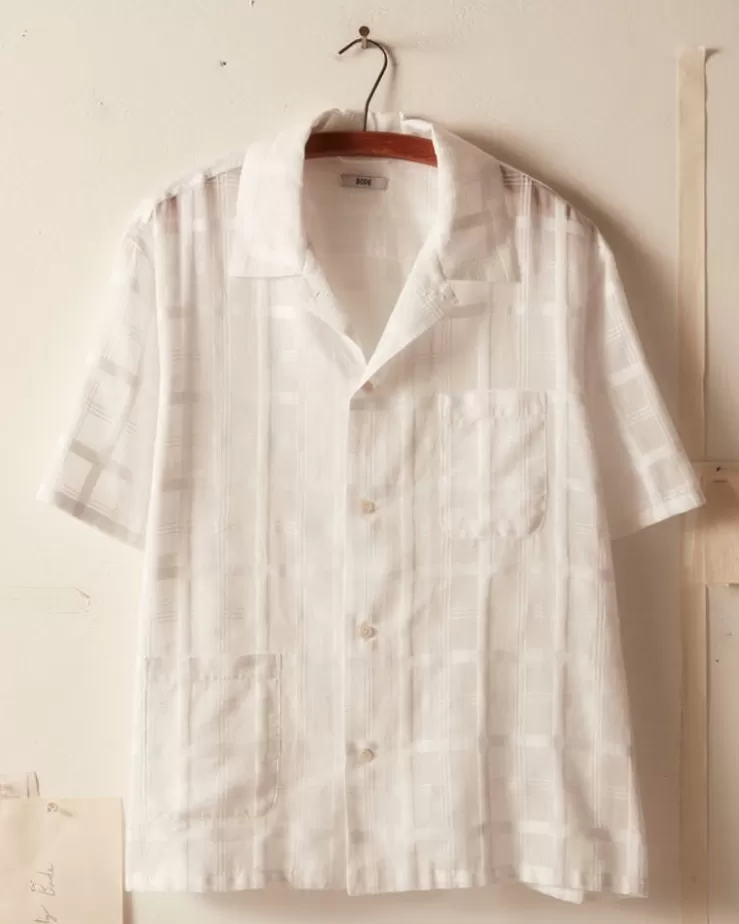 Hot BODE Tonal Plaid Short Sleeve Shirt