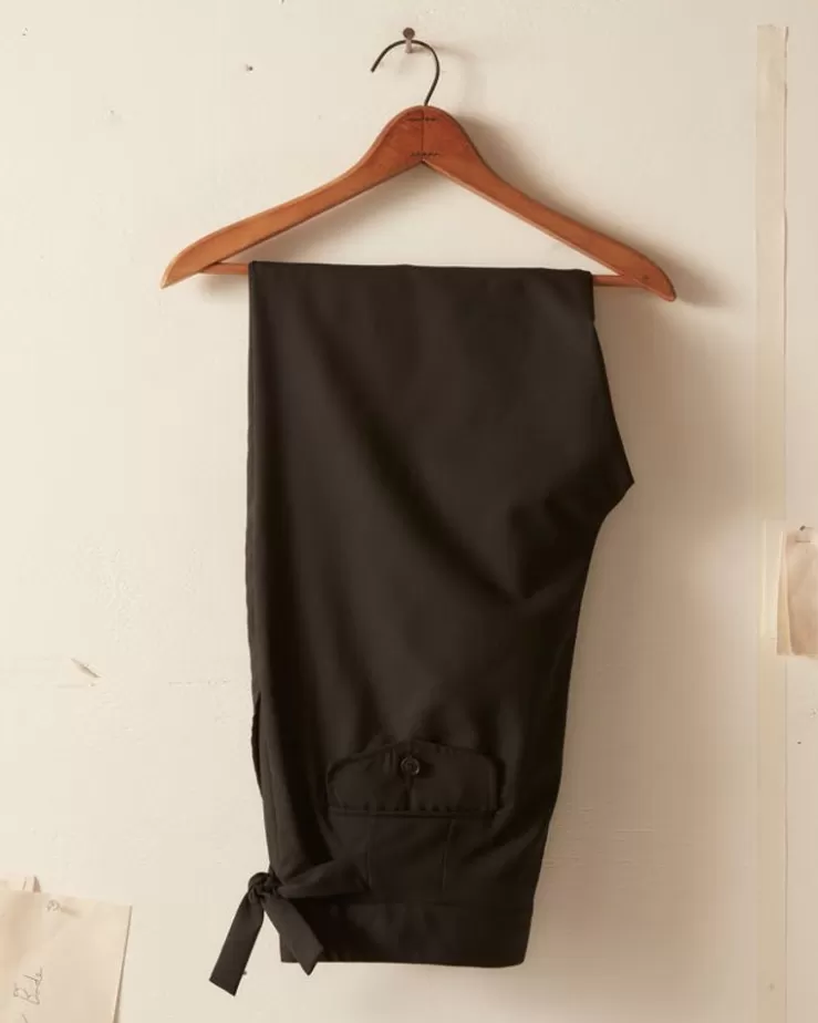 Hot BODE Tropical Wool Side Tie Trousers